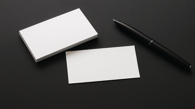   The Modern Edge: Why Your Business Card Still Matters in a Digital-First World